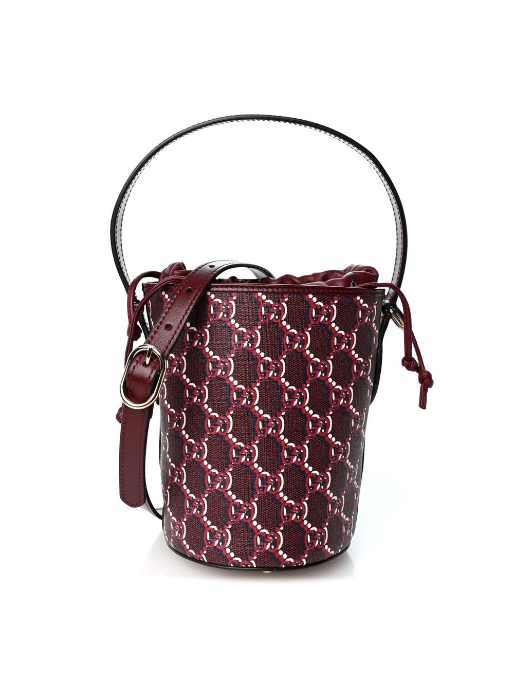 Gucci Gg Shadow Mini Bucket Bag Rosso #347451G89B